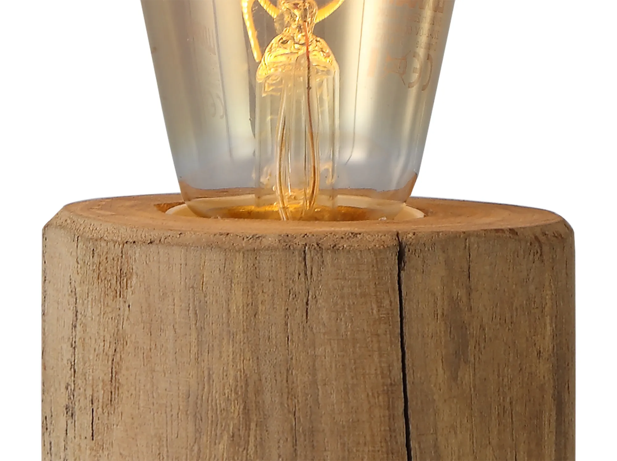 Aida 10cm Table Lamp 1 Light Wood D0559  Deco Aida